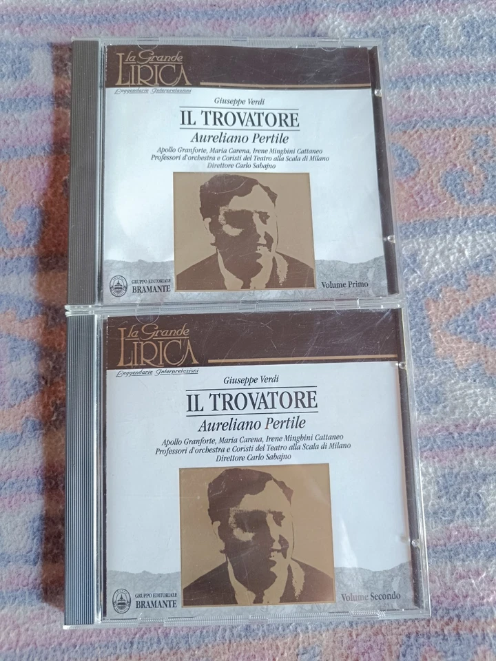 La Grande Lirica - Aureliano Pertile - Giuseppe Verdi: Il Trovatore - 2 CD - Immagine 1 di 1