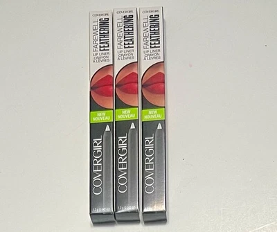 Lot Of 3 COVERGIRL Farewell Feathering Lip Liner, Clear, 0.04 Ounce. - Image 1 of 4