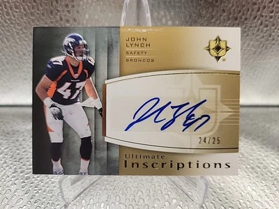 2007 Ultimate Collection - Ultimate Inscriptions John Lynch #UI-JL /25 (AU) - Image 1 of 2
