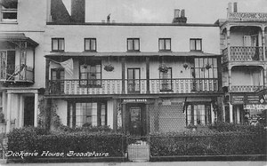 Cartolina INGHILTERRA: Dickens House, Broadstairs, Kent, pubblicata 1929 - Foto 1 di 2
