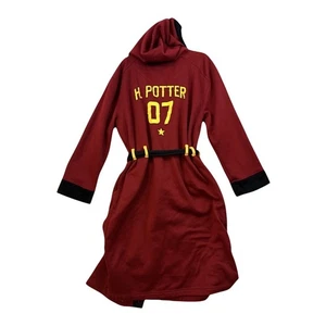Harry Potter Quidditch Morgenmantel Unisex Gr. L/XL Gryffindor Taschen Kapuze Gürtel - Bild 1 von 8