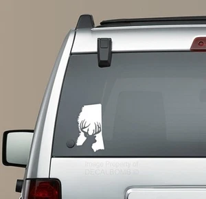 Mississippi Deer state decal sticker vinyl buck hunt diesel turbo bow MS - Imagen 1 de 2