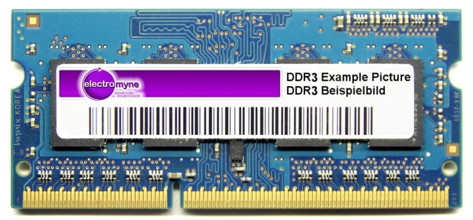 1GB Hynix DDR3-1066 Notebook RAM PC3-8500S 2Rx16 SO-DIMM HMT112S6BFR6C-G7 N0 AA - Image 1 of 1