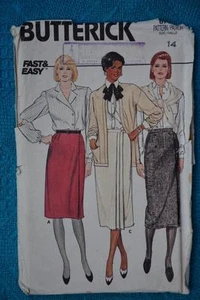#6776 Butterick Sewing PATTERN-Misses Skirt. Size 14.gr8 retro style - Picture 1 of 1