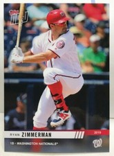 Ryan Zimmerman 2019 Topps Now NATIONALS Road To Opening Day #OD-286 - SP /502
