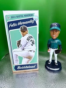 2014 Forever Collectibles Felix Hernandez Bobblehead Action Figure Souvenir (B) - Picture 1 of 12