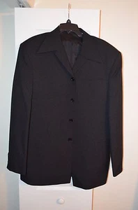 BOGART Men's 2 Piece Suit Size 46 Black MSRP $250 - Bild 1 von 8