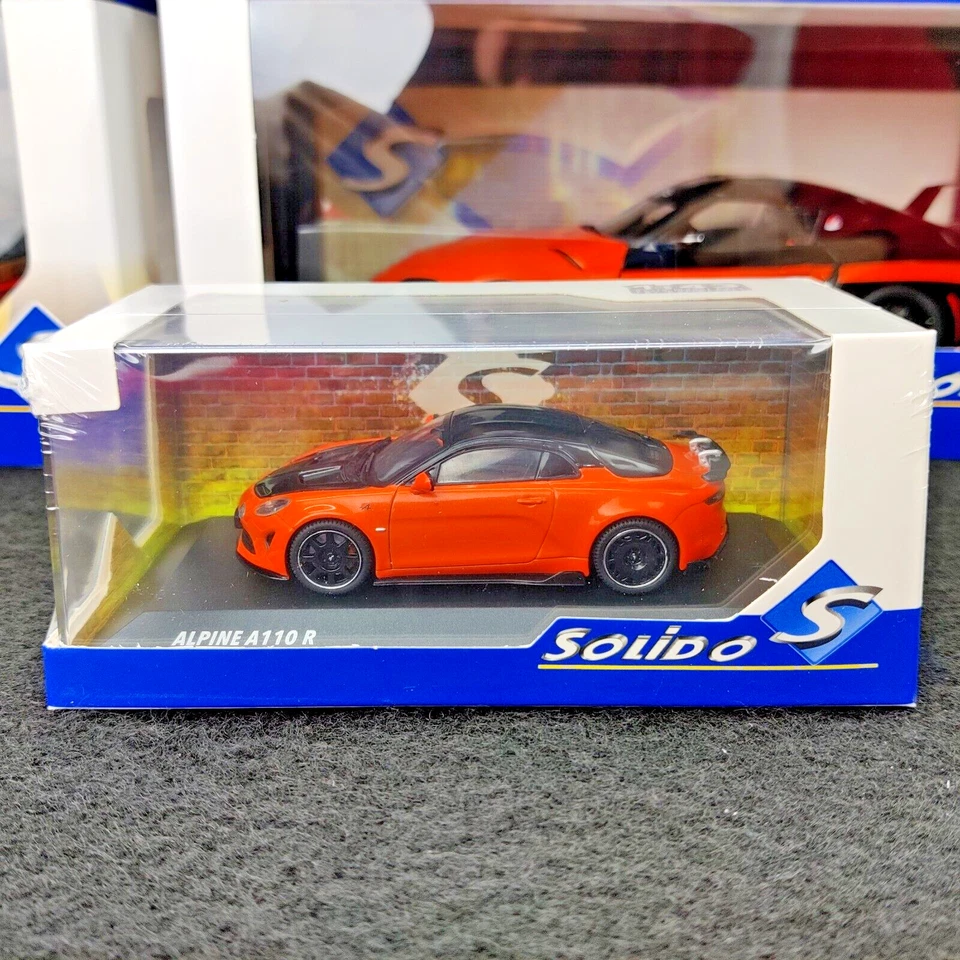 AUTO SOLIDA ALPINE A110 RADICALE ARANCIONE FUOCO 2023 1:43 NUOVA SCATOLA S431... - Immagine 1 di 4