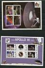 Worldwide Apollo Xi 25Th Anniv 3 Souvenir Sheets  Mnh 5411