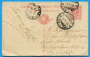 ITALY - 1918 REGNO CARTOLINA POSTALE da CERIALE (21-0006-15) - Picture 1 of 2