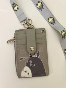 My neighbour Totoro small purse card holder wallet purse kawaii Lanyard Ghibli - Picture 1 of 4
