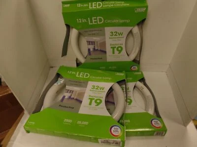 3x Feit Electric FC12/840/LED 32W Equivalent 20-Watt Non-Dimmable 2000 Lumen T9 - Image 1 of 4