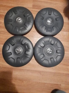 Vauxhall movano hub caps center caps wheel trims, 4x, full set, GENUINEE - Picture 1 of 6
