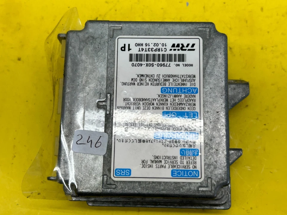 2002-2004 HONDA ODYSSEY A!R BAG COMPUTER CONTROL MODULE OEM 77960-s0x-4070 - Изображение 1 из 4