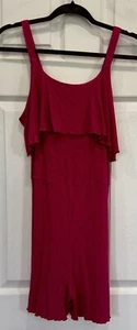 Girls Art Class Pink Jumper Romper XL 14/16 GUC - Picture 1 of 4