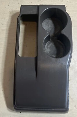 1998-2004 Toyota Tacoma A/T Center Floor Console Shifter Cup Holder Bezel Trim - Image 1 of 2