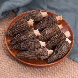 MOREL-DRIED-MUSHROOMS Naturals From the YUNAN of China 50g 羊肚菌 - Picture 1 of 8