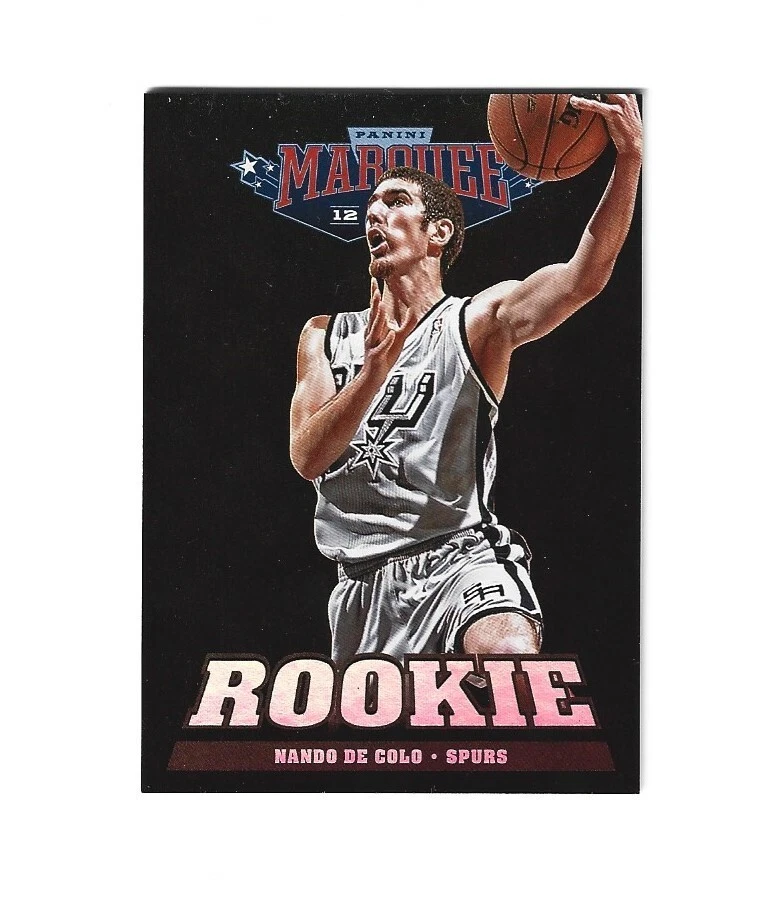 2012-13 Panini Marquee #291 Nando De Colo RC SAN ANTONIO SPURS - Image 1 of 1