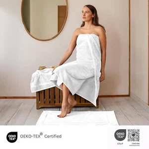 Luxurious Turkish Cotton Jumbo Bath Sheet Oversized (40x80) Hotel Spa Towel - Picture 1 of 70
