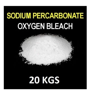 20KG Sodium Percarbonate Pure Coated Oxygen Cleaner 20kgs (NOT 25KG) - Image 1 of 4
