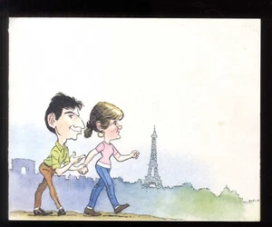 UDERZO / ASTERIX   FAIRE PART DE NAISSANCE REALISE POUR SON PETIT-FILS   - Picture 1 of 2