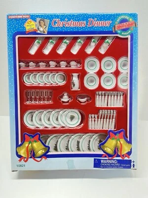 TOOTSIETOY PFALTZGRAFF Mini Cena de Navidad 6 Ajustes 1997 Foto 1 de 4