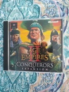 AGE OF EMPIRES ll (2) - The Conquerors Expansion -PC Windows - 1997 Microsoft - Picture 1 of 3