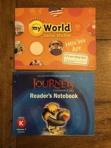 Journeys: Common Core Reader’s Notebook Pearson My World Social Studies Grade K - Foto 1 di 13