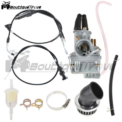 Carburetor Carb Dirt Bike Throttle Cable For Yamaha Y-Zinger 80 PW80 1983-2006 - Image 1 of 4