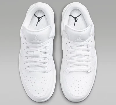 Air Jordan 1 Low Triple White Women's | Size 5 - 12 - Image 1 of 4
