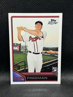 Tarjeta de béisbol 2011 Topps Lineage Freddie Freeman novato #146 Atlanta Braves radiocontrol Foto 1 de 2