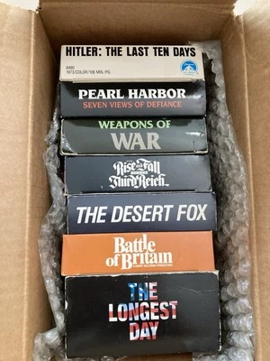 WWII Historical Film Collection VHS Set - Image 1 of 4