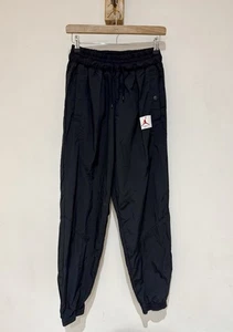 Jordan Nike Air Women's Black Softshell Cuffed Hem Jogger Track Pants Size M - Picture 1 of 7