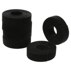 6 Rolls Hook and Loop Netzkabelband Reisen Kabelwickel Für Elektrische - Photo 1/12