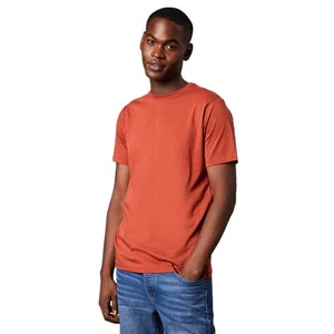 Maine Mens Cotton Crew Neck T-Shirt DH7996 - Picture 1 of 9