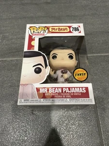 Funko Pop! Vinyl: Mr. Bean - Mr. Bean in Pajamas (Chase) #786 - Picture 1 of 6