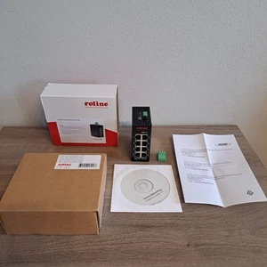 Roline Industrial Network Switch 8x RJ-45 Unmanaged - NEU unbenutzt - Bild 1 von 6