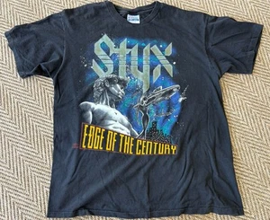 STYX Vintage 1991 Edge Of The Century Konzert Tour Tshirt XL Original - Bild 1 von 6