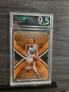 LARRY BIRD 2008/09 UD UPPER DECK #3 SQ3 STARQUEST COPPER BOSTON CELTICS RARE SP - Picture 1 of 2