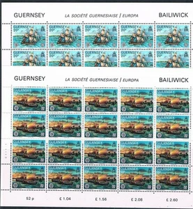 GUERNSEY 1982 Europa 2 MF MNH** - Imagen 1 de 1