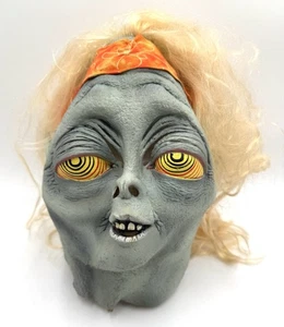 Illusive Concepts Monster Creature Hippie Mask Vintage Rare 1999 Halloween - Picture 1 of 11