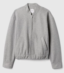 NWT Bomber Jacket Size Medium GAP Gray color - Picture 1 of 5