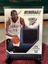 2013-14 Panini Innovation Memorable Patch /299 Kevin Durant #11 OKC Slim Reaper