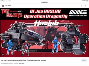 GI Joe Classified Haslab Cobra HISS Tank - Factory Sealed !UK SELLER! - Picture 1 of 5