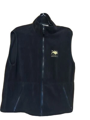 Aspen Mountain Sundeck Full Zip Timberline Colorado Embroidered Vest Size Large - Image 1 of 4