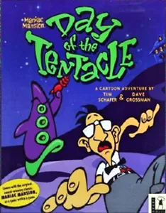 Maniac Mansion Day of the Tentacle Mac New Cd Rom Paper Sleeve Mac 9.0 & Below - Picture 1 of 2