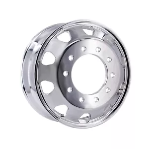 Truck Wheel 22.5 x 8.25 Kenworth Stylized Rims 10 Holes 2pc - Picture 1 of 6