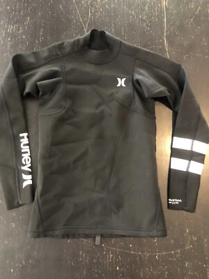 Chaqueta de natación Hurley Big Kid's Boy Advantage Plus 1/1 mm negra 922168 talla 10 Foto 1 de 4