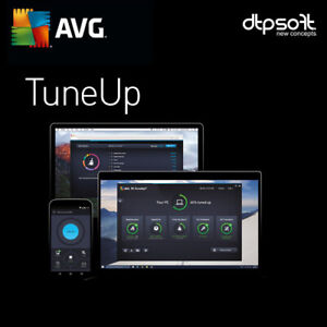 AVG TuneUp 2022 3 DEVICES 3 PC's 2 YEARS AU