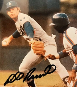 Signed Bill Russell-SS LA Dodgers Photo MLB 3x All-Star 2x World Series Champion - Picture 1 of 11